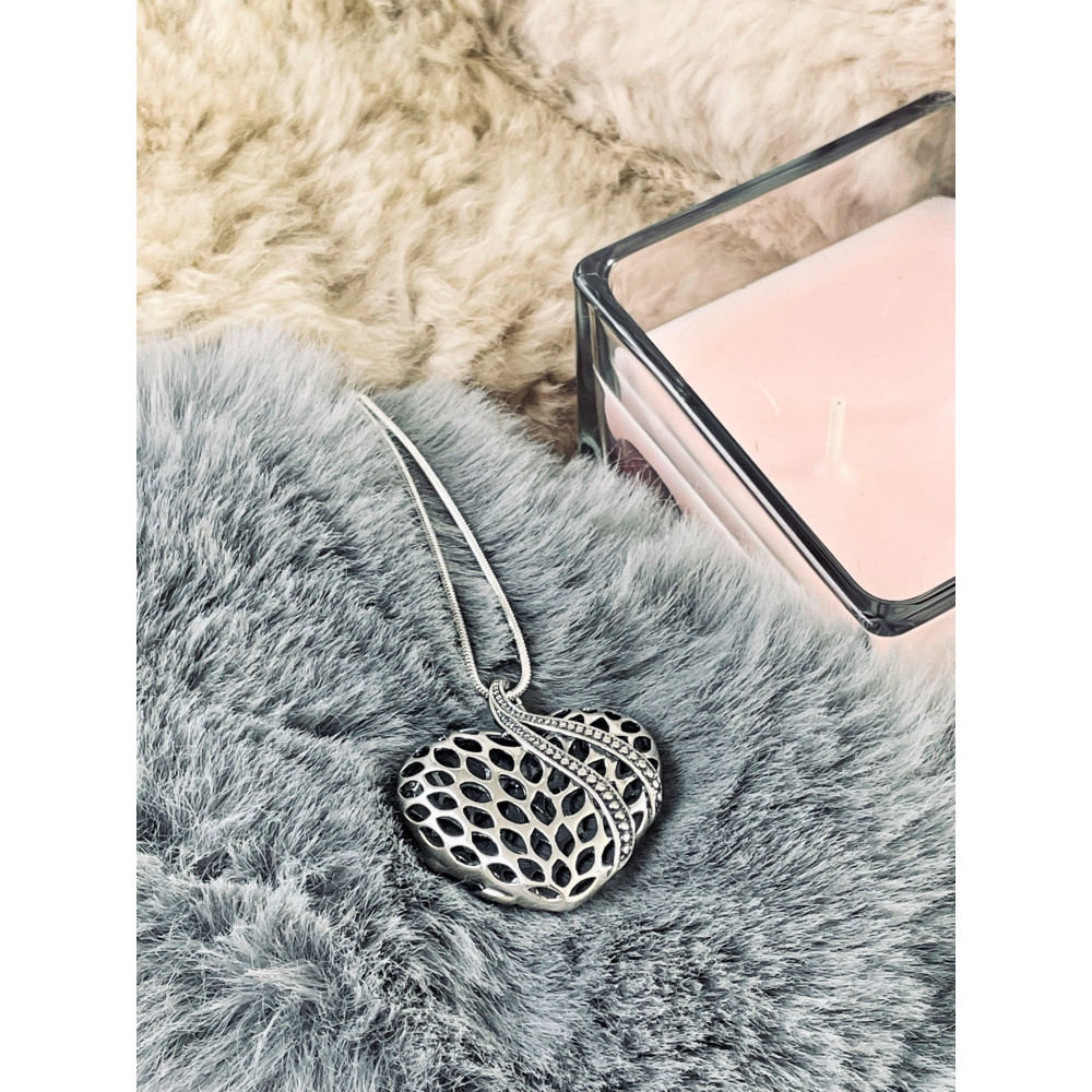 copy of Złoty wisiorek zawieszka rozeta ażurowa