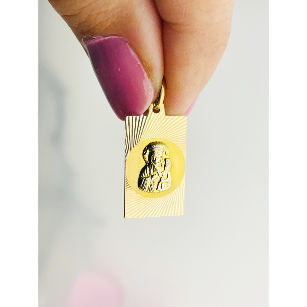 Anhänger Madonna Maria Goldanhänger Erstkommunion 585er 14KT