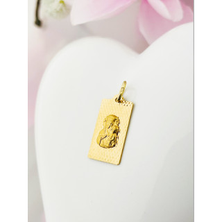 Anhänger Madonna Maria Goldanhänger Erstkommunion 585er 14KT