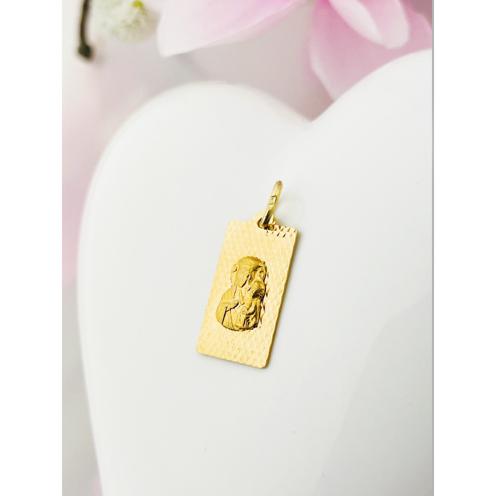 Anhänger Madonna Maria Goldanhänger Erstkommunion 585er 14KT