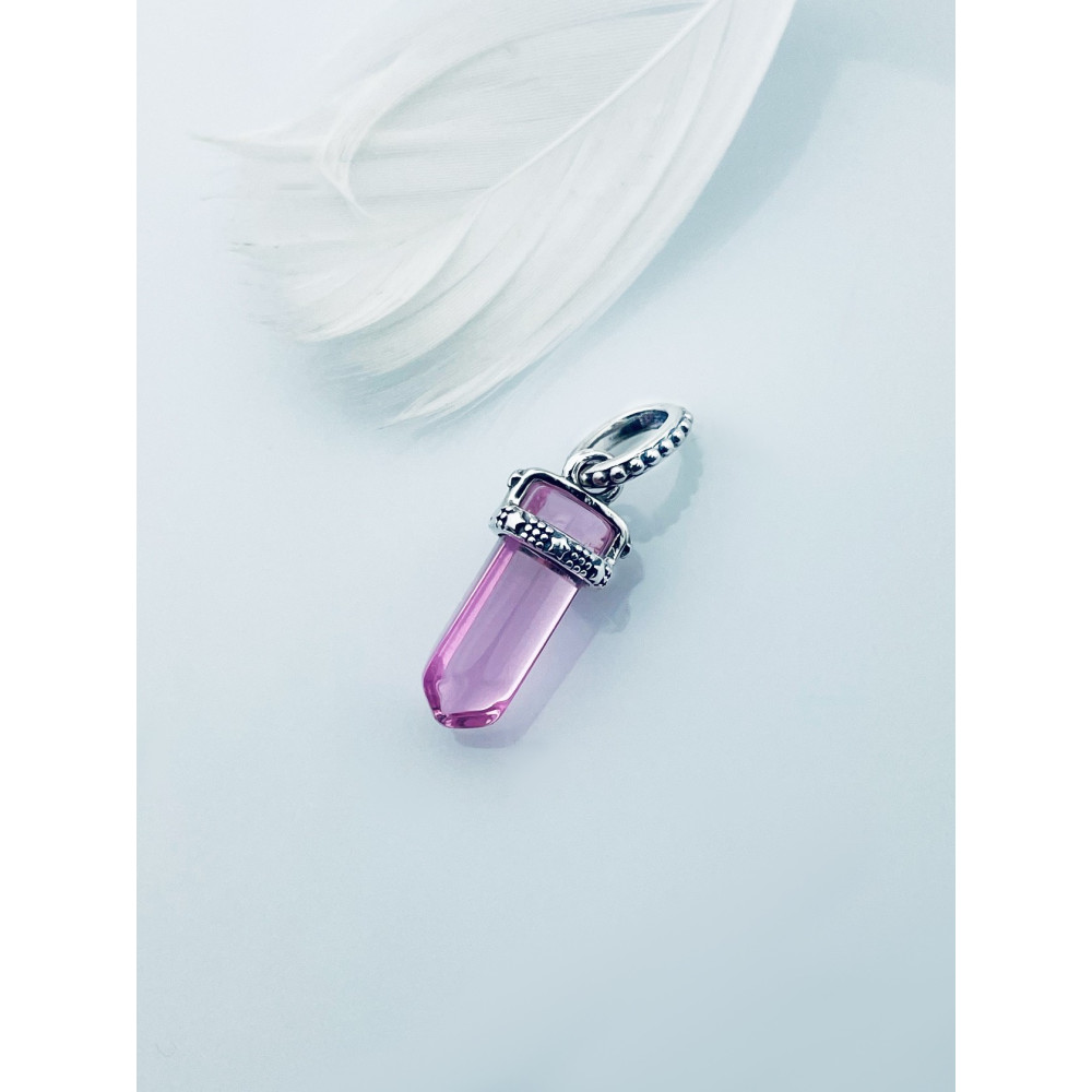 925 Silber Damen Medaillon Anhänger mit Zirkonia