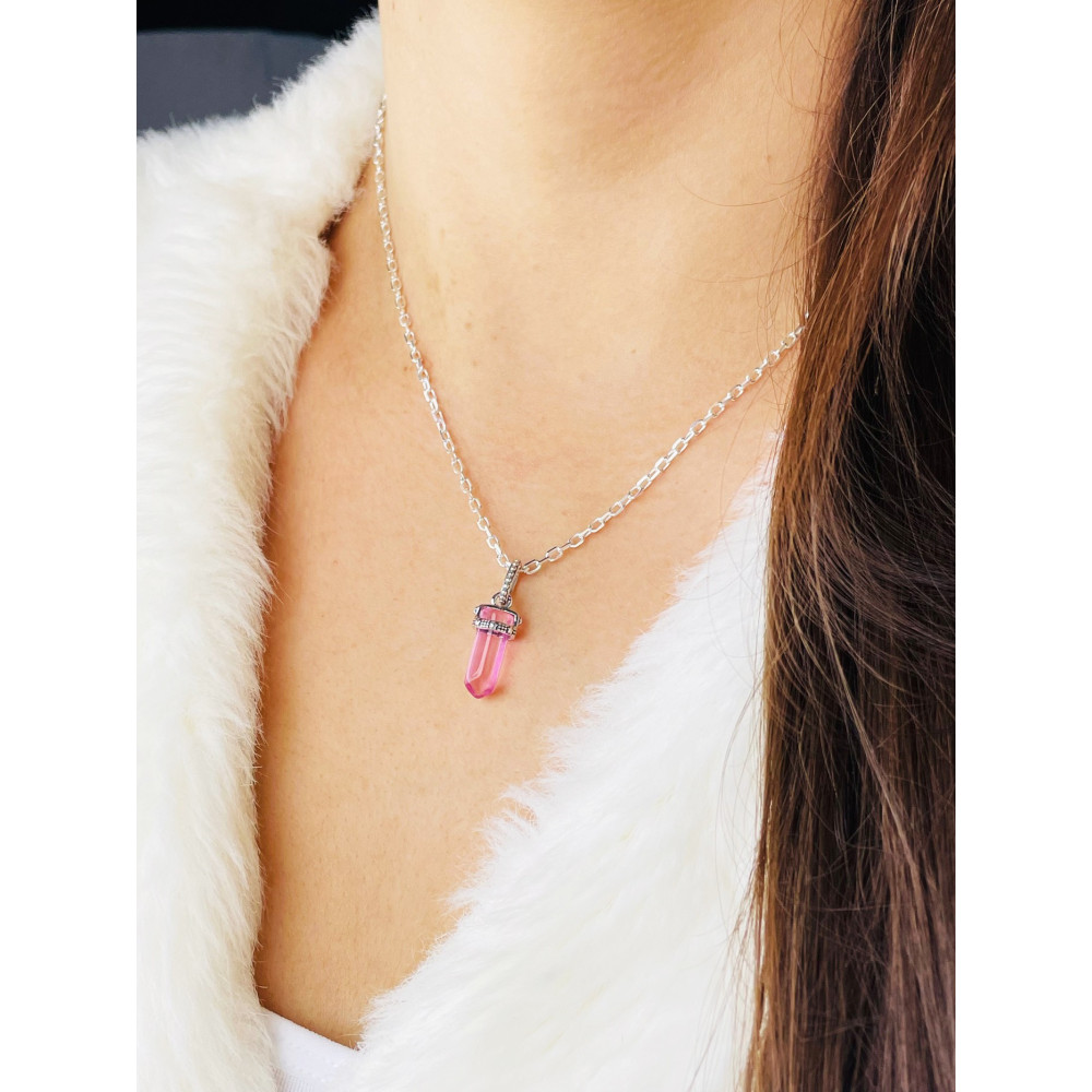 925 Silber Damen Medaillon Anhänger mit Zirkonia