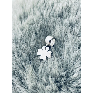 Kleeblatt 925 Silber Anhänger Charms