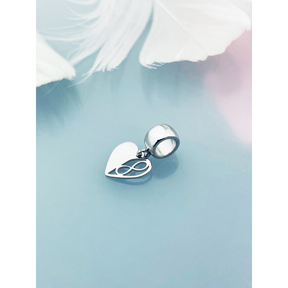 Herz 925 Silber Anhänger Charms