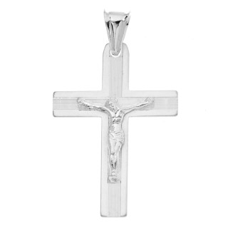 Srebrny krzyżyk Pan Jezus