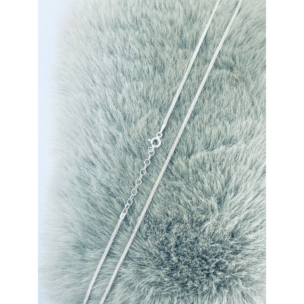 925 Silber Halskette Collier Spiga Weizen