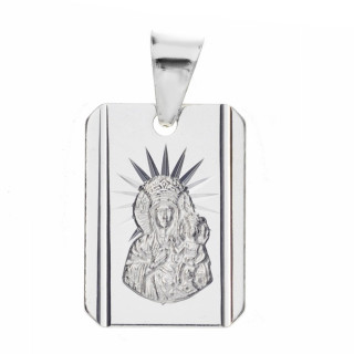 Silber Anhänger Madonna Maria mit Jesuskind Erstkommunion 925er