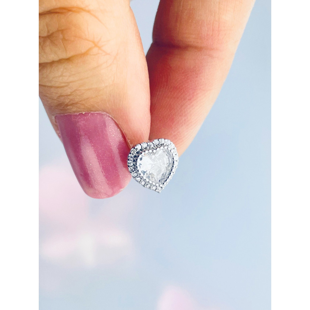 copy of Złote kolczyki przecinki z cyrkoniami