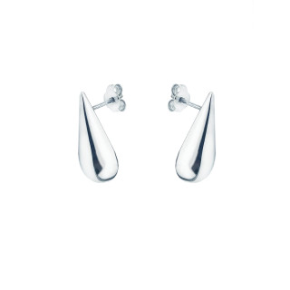 Träne 925 Silber Ohrringe