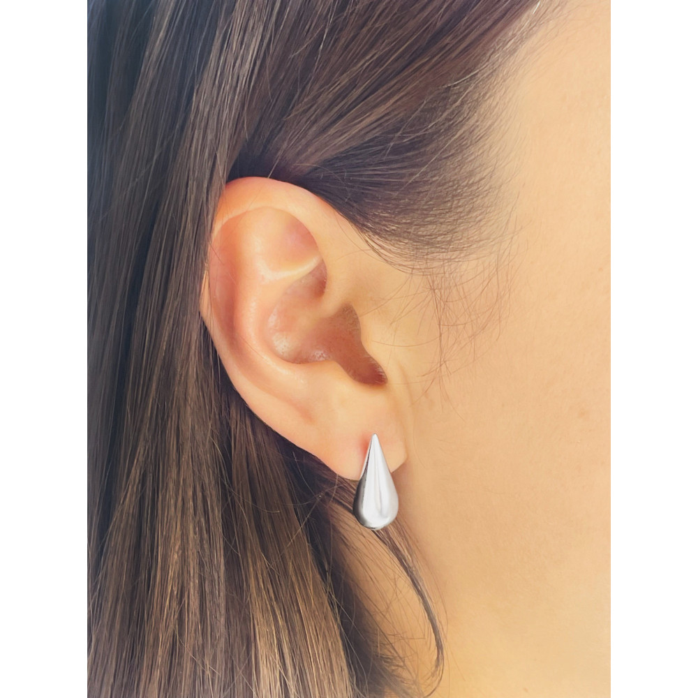 Träne 925 Silber Ohrringe