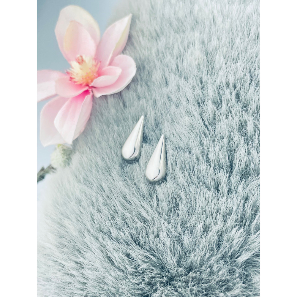 Träne 925 Silber Ohrringe