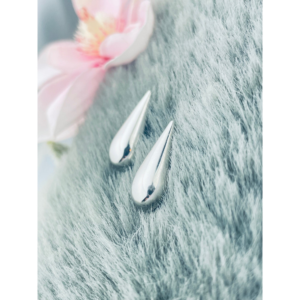 Träne 925 Silber Ohrringe