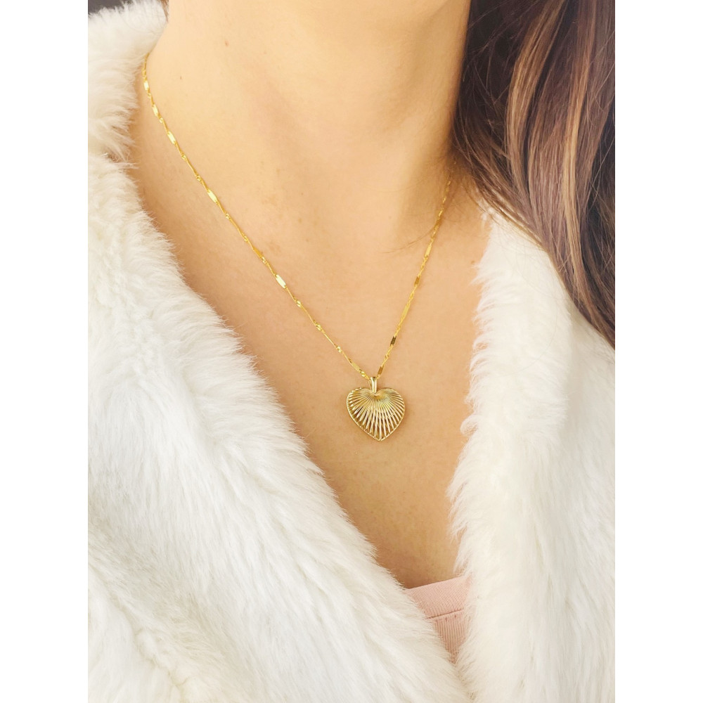 copy of Złoty wisiorek zawieszka rozeta ażurowa