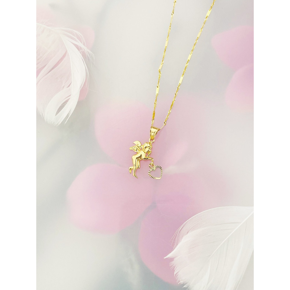 Anhänger Amor Kettenanhänger Gelbgold Goldanhänger 333er 8KT