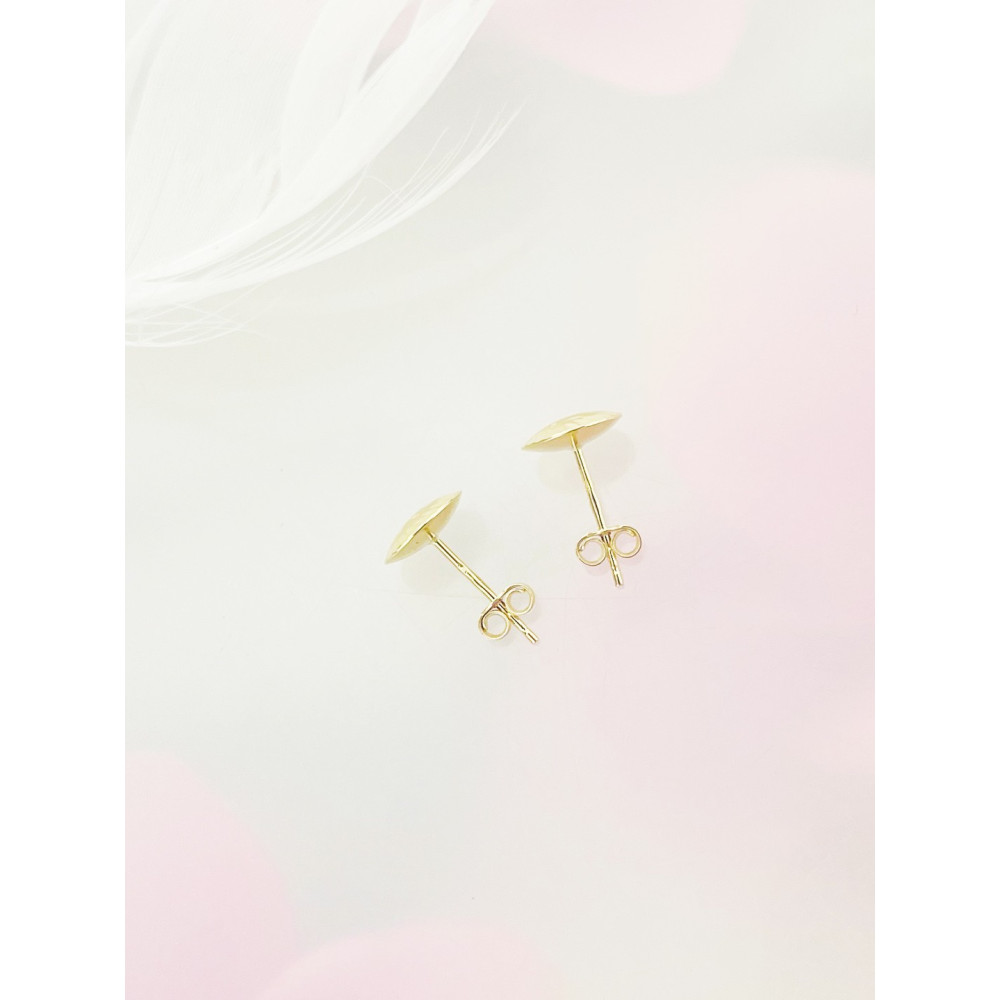 Gold Ohrringe Rad mit Zirkonia Ohrhänger Ohrstecker Ohrschmuck Gelbgold Gold 585er 14KT