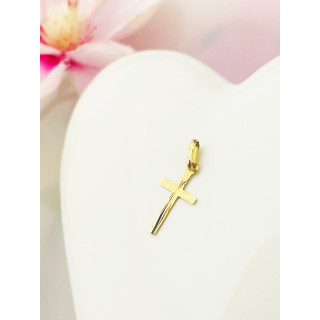 copy of Złoty krzyżyk klasyczny diamentowany