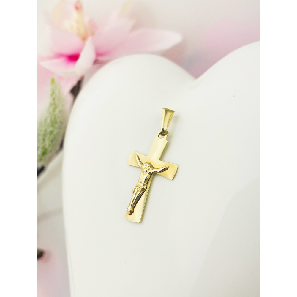 copy of Złoty krzyżyk klasyczny diamentowany