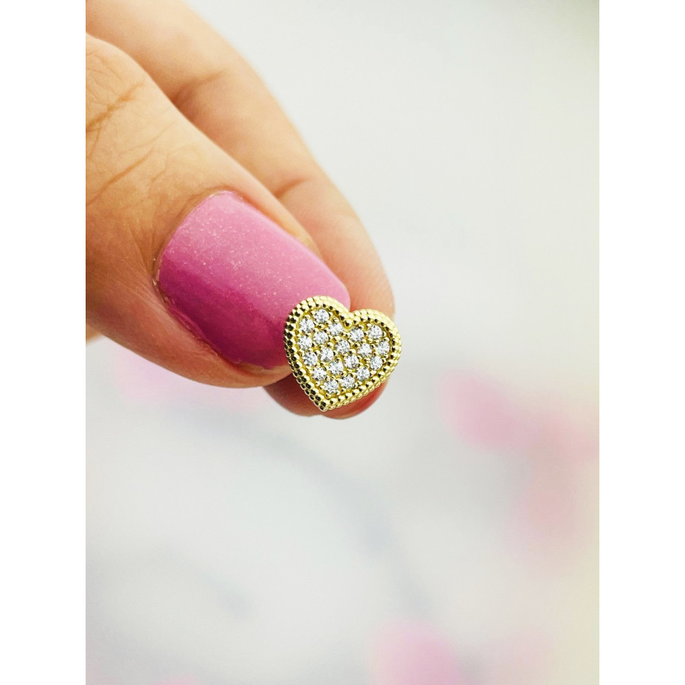 copy of Złote kolczyki wiszące patyczki