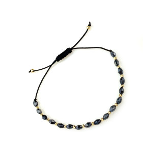 Armband Armkette String Armband goldenen Perlen und Hämatit