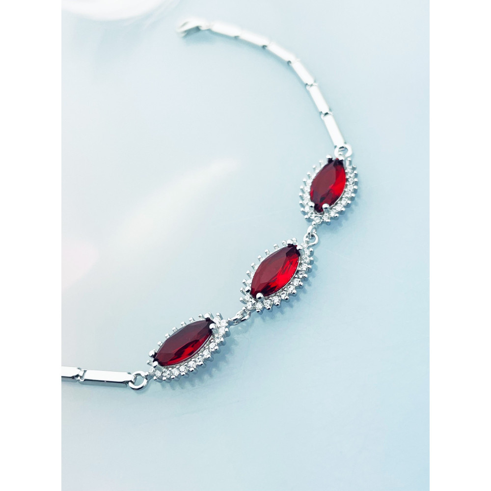 Armband 925 Silber mit Zirkonia Damen