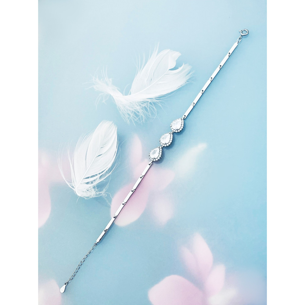 Armband 925 Silber mit Zirkonia Damen