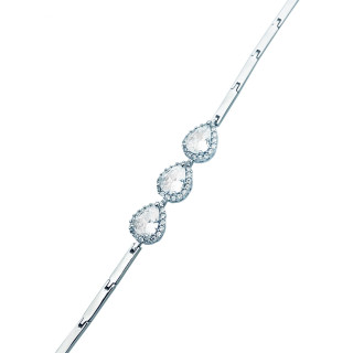 Armband 925 Silber mit Zirkonia Damen