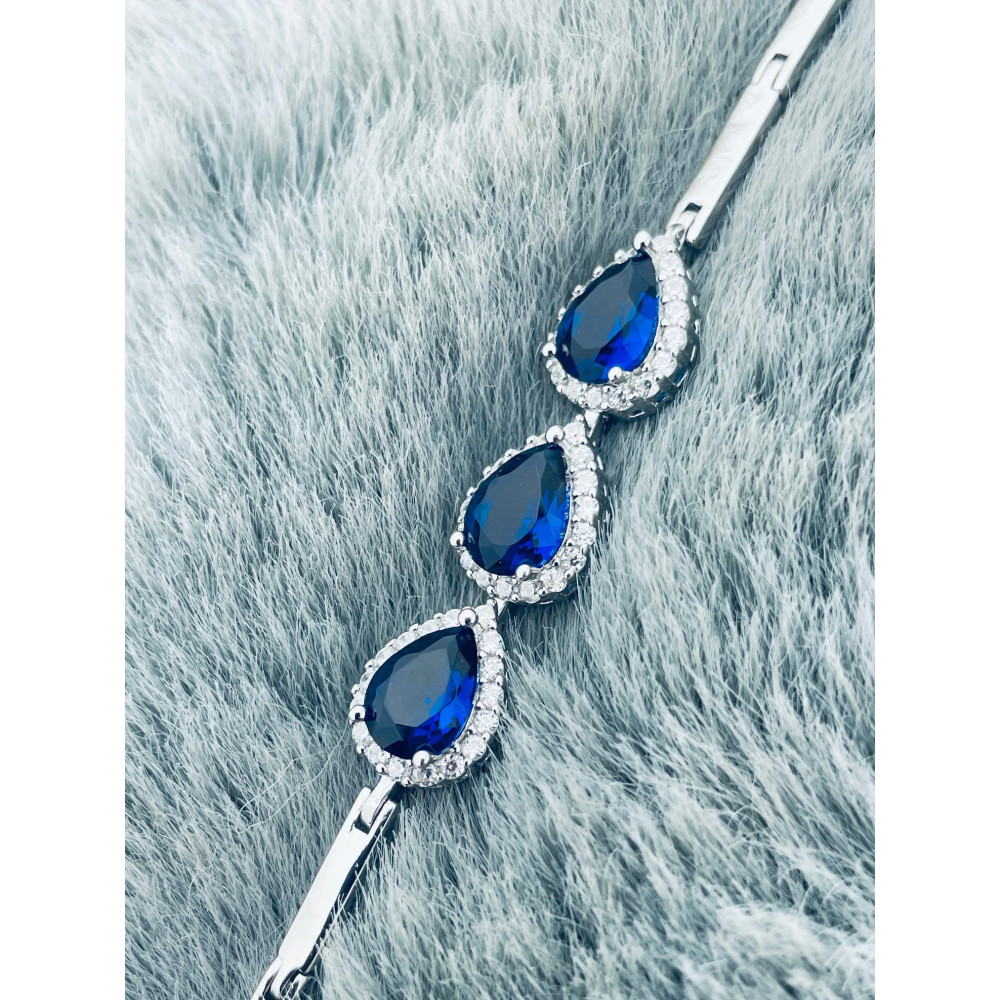 Armband 925 Silber mit Zirkonia Damen