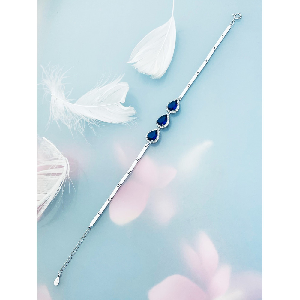 Armband 925 Silber mit Zirkonia Damen