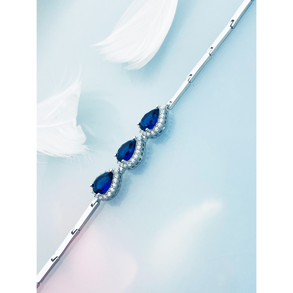 Armband 925 Silber mit Zirkonia Damen