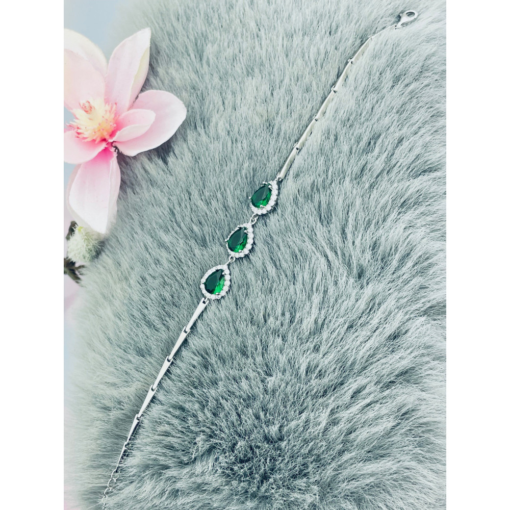 Armband 925 Silber mit Zirkonia Damen