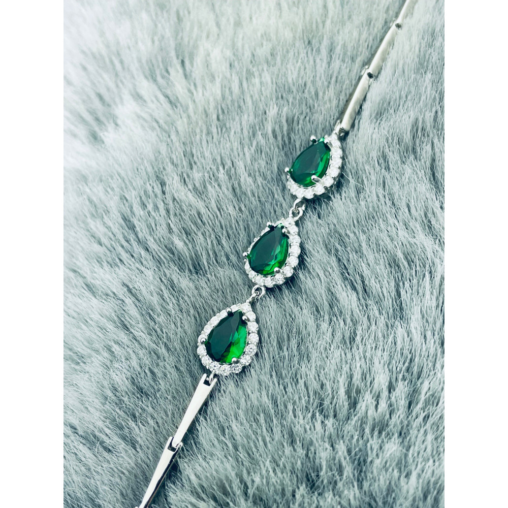 Armband 925 Silber mit Zirkonia Damen