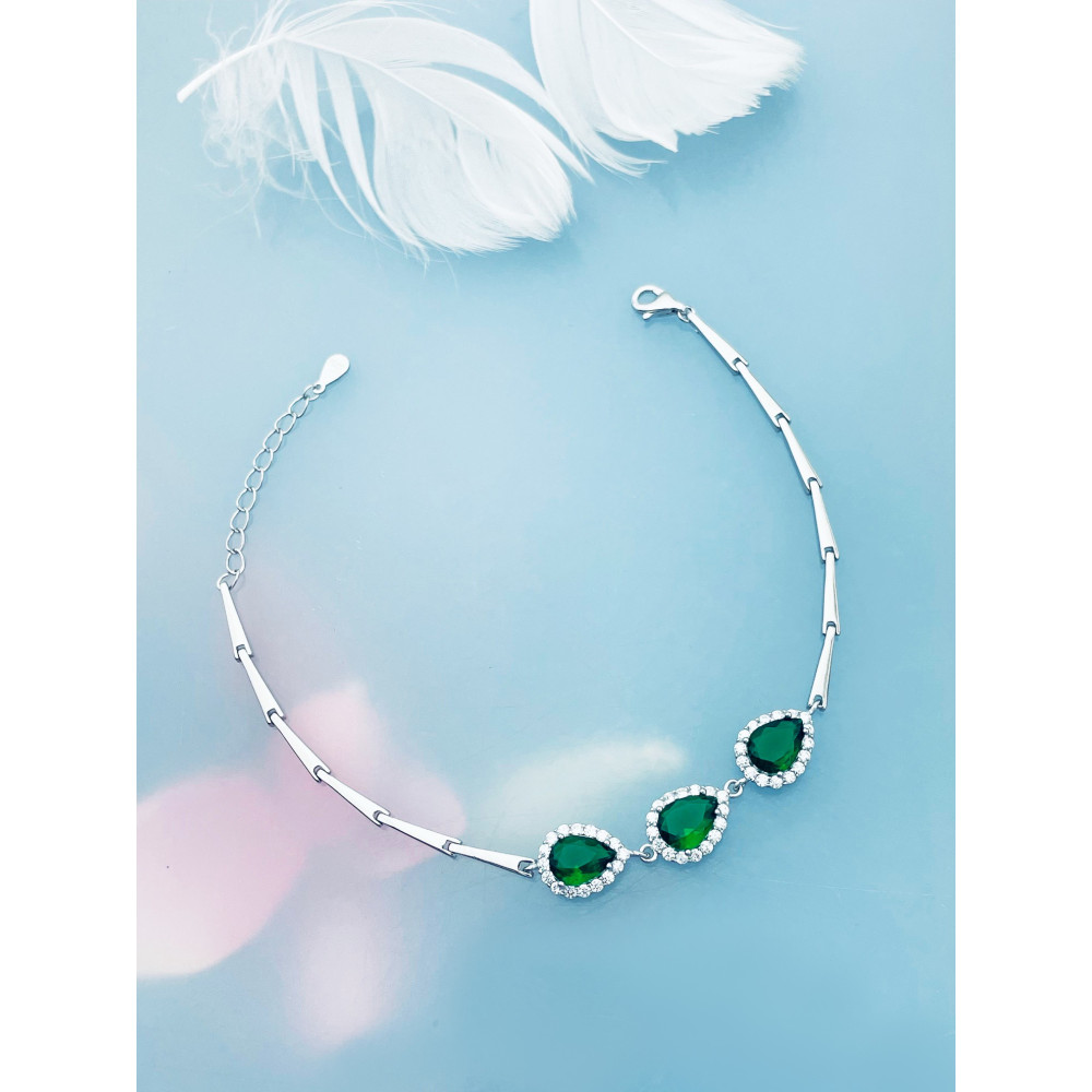 Armband 925 Silber mit Zirkonia Damen