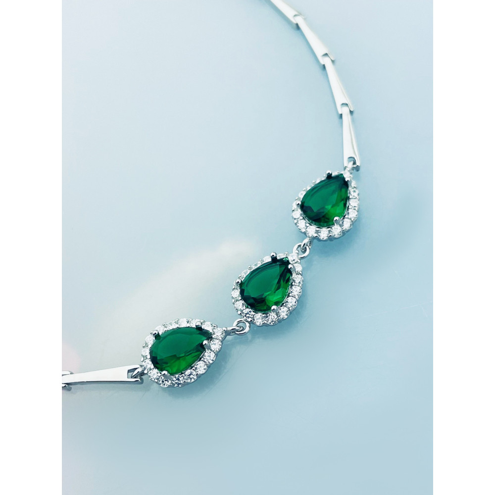 Armband 925 Silber mit Zirkonia Damen