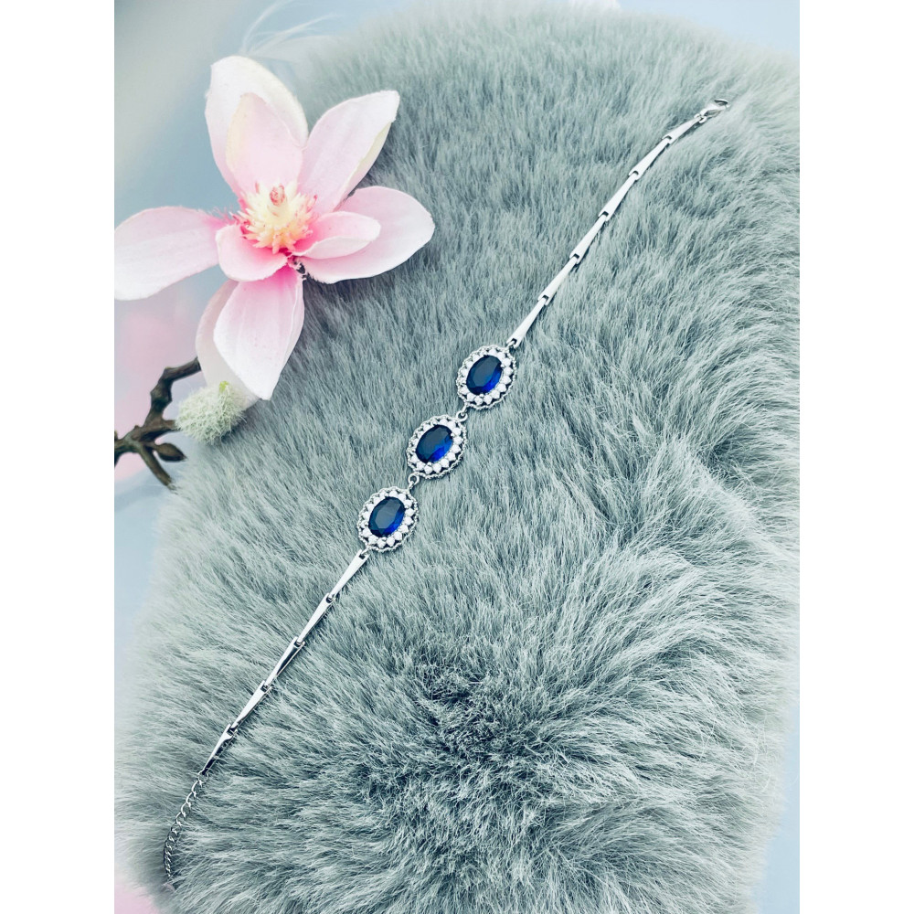 Armband 925 Silber mit Zirkonia Damen