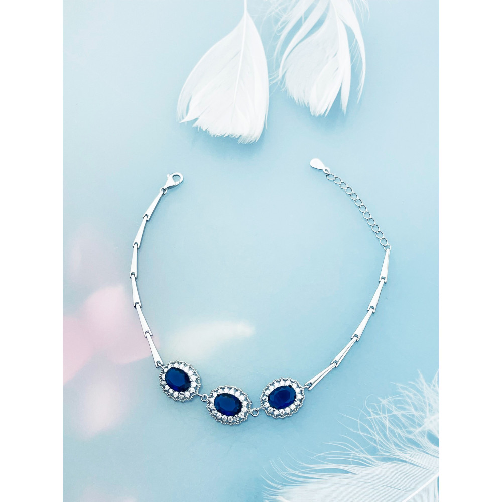 Armband 925 Silber mit Zirkonia Damen