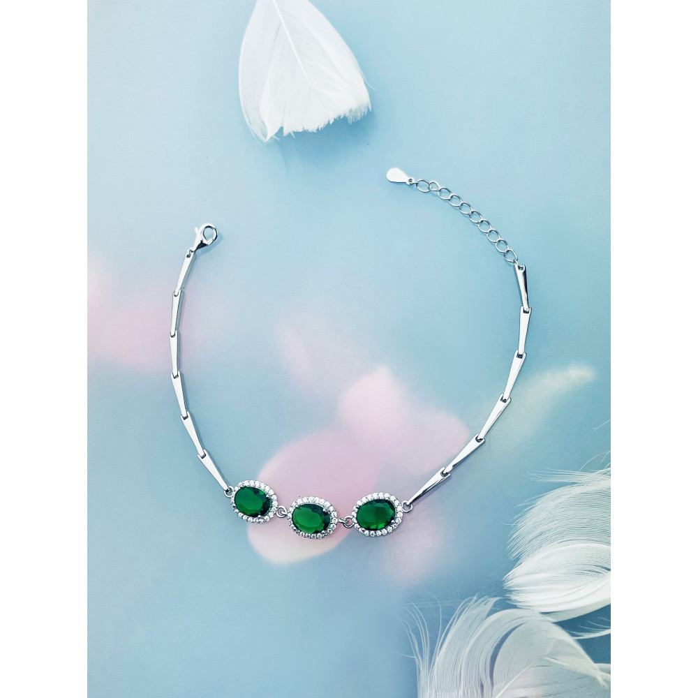 Armband 925 Silber mit Zirkonia Damen