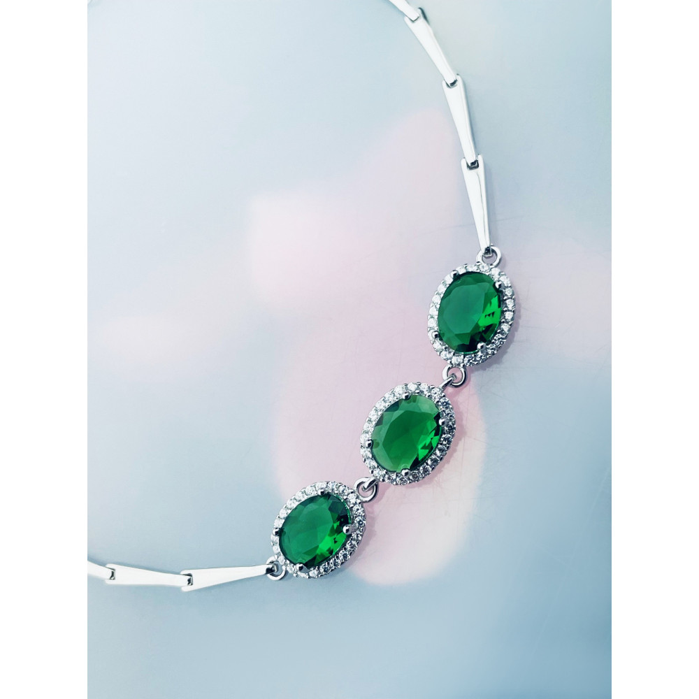 Armband 925 Silber mit Zirkonia Damen