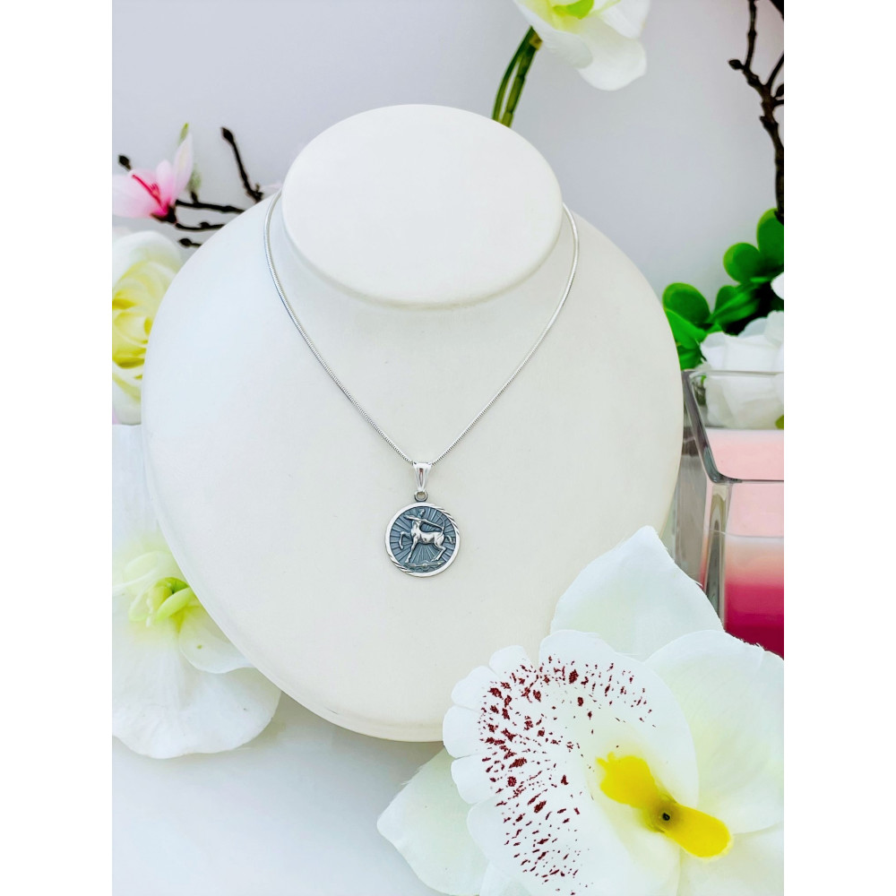 Silber Anhänger Schütze Sternzeichen Tierkreiszeichen Horoskop Kettenanhänger