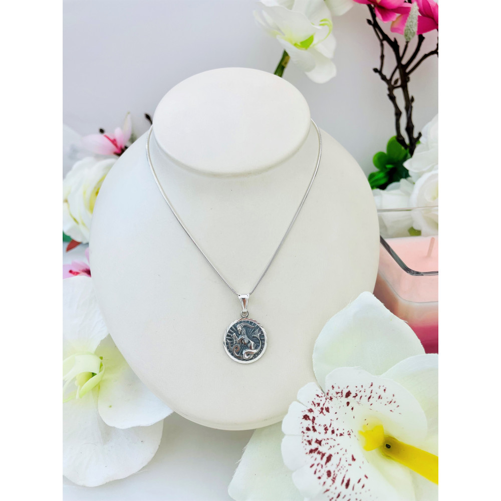 copy of Złota zawieszka wisiorek znak zodiaku rak