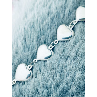 Herz Armband 925 Silberen Damen Kinder