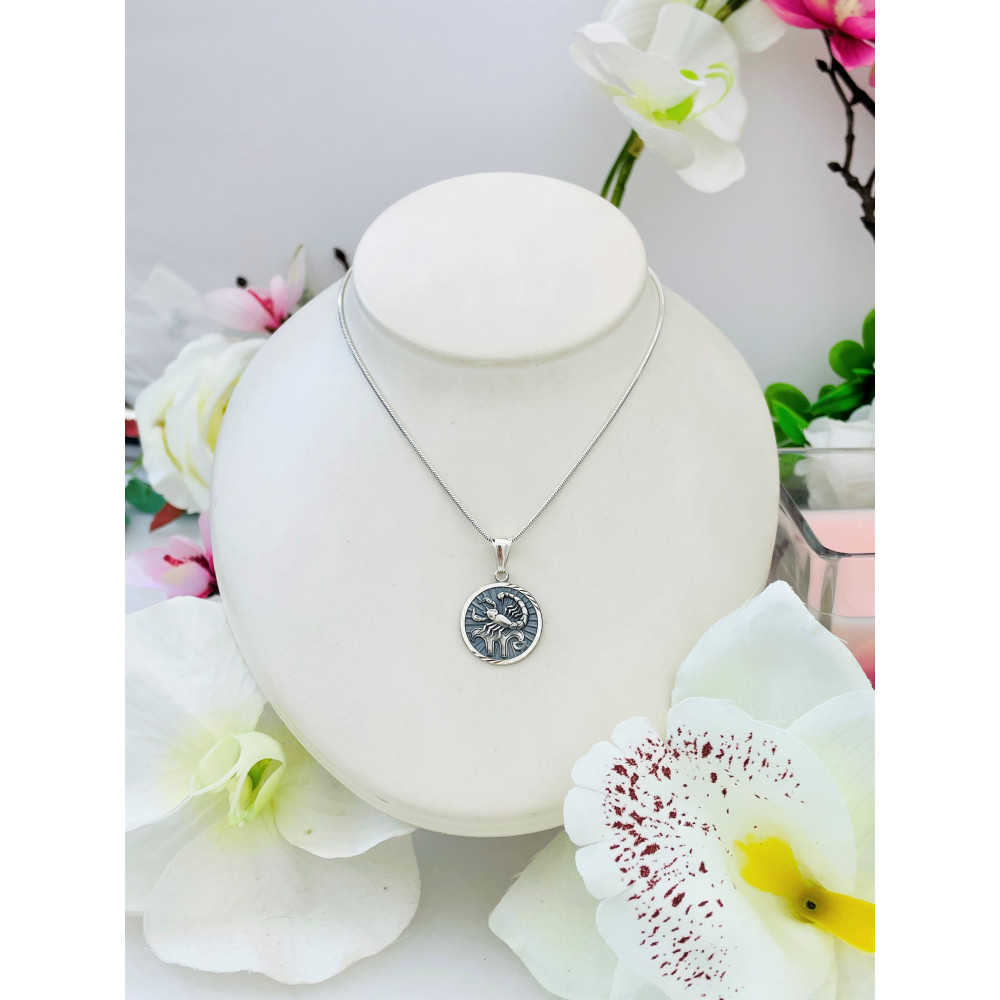 copy of Złota zawieszka wisiorek znak zodiaku rak