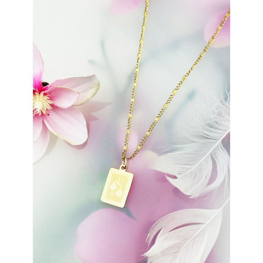 copy of Złoty wisiorek zawieszka rozeta ażurowa