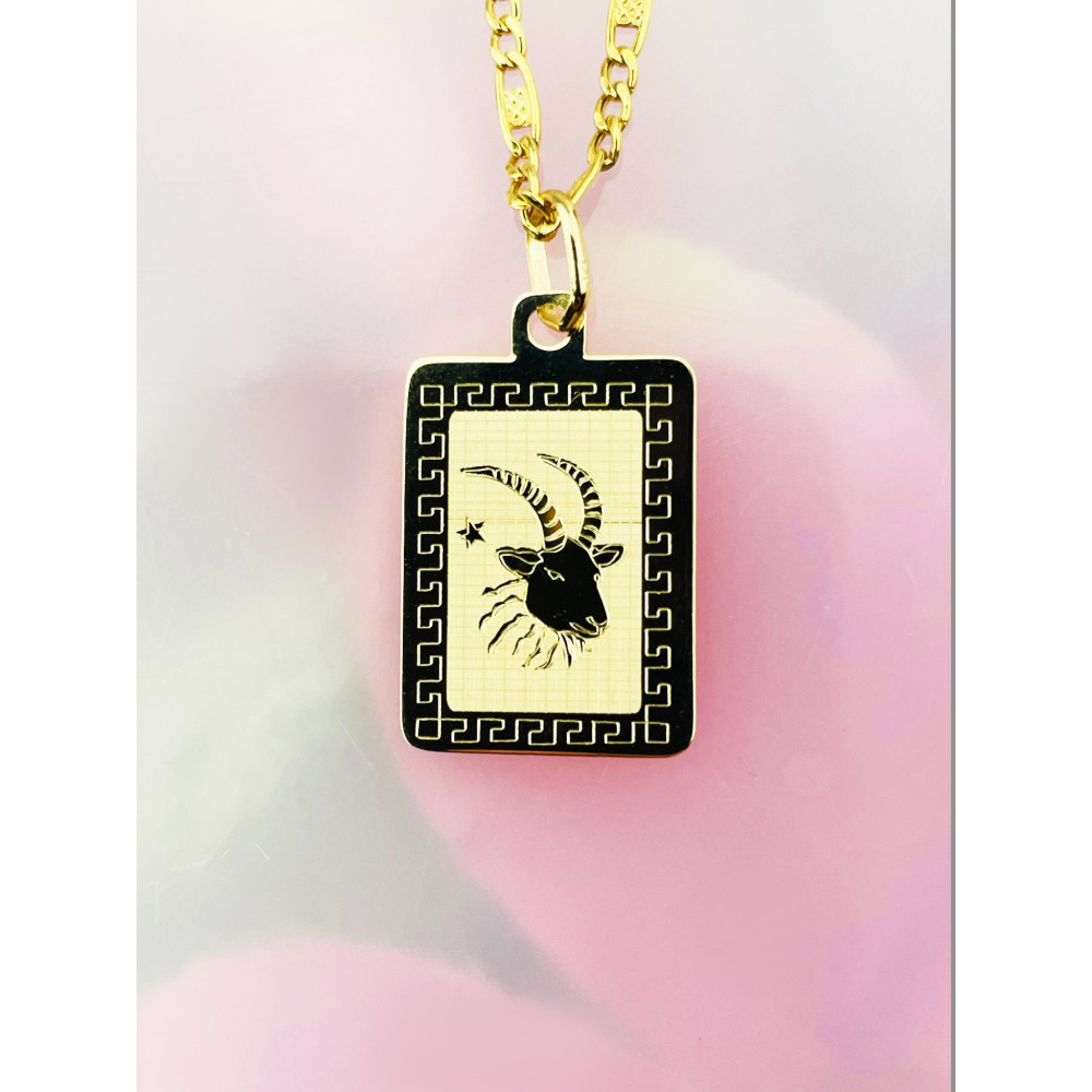 copy of Złoty wisiorek zawieszka rozeta ażurowa