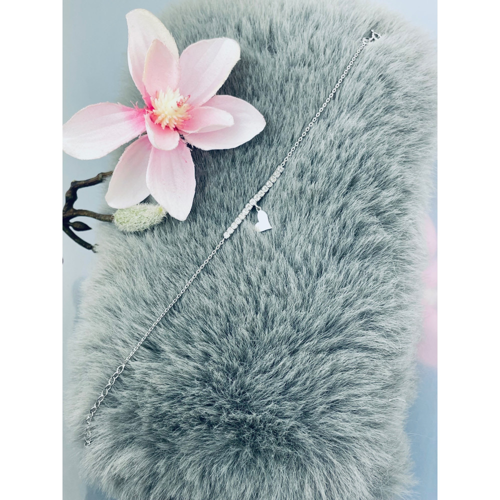 copy of Złota bransoletka celebrytka serce nieskończoność