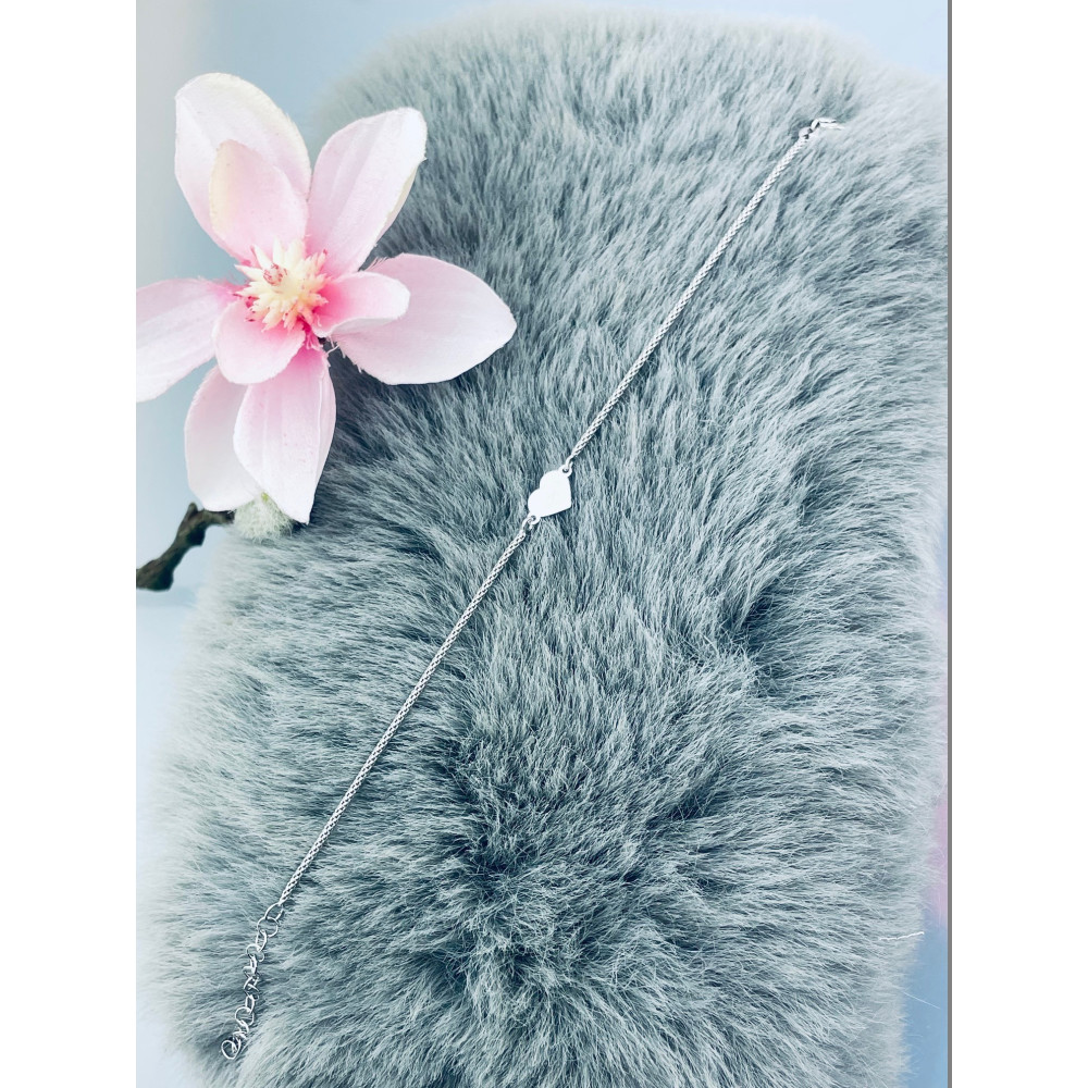 Herz Armband 925 Silber Damen