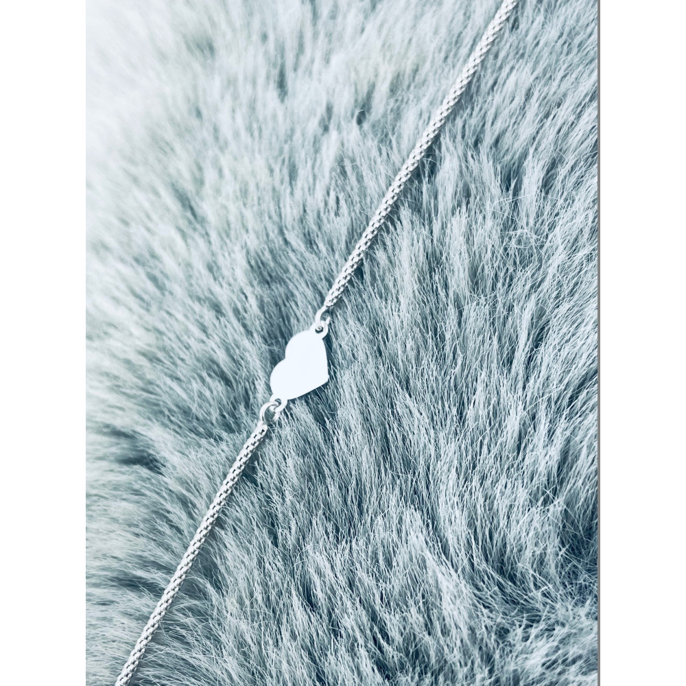 Herz Armband 925 Silber Damen