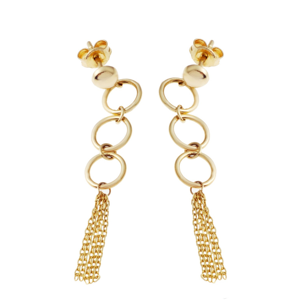 Gold Ohrringe Ohrhänger Ohrstecker Ohrschmuck Gelbgold