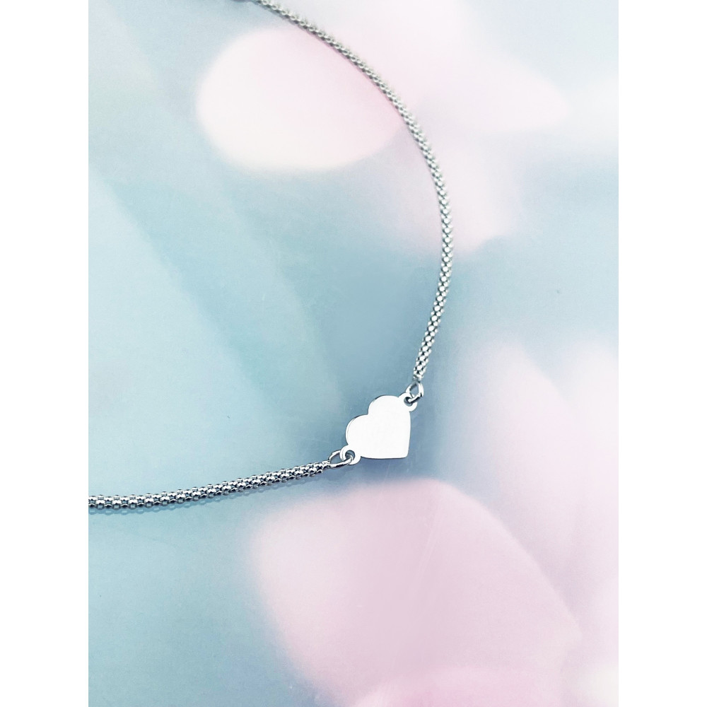 Herz Armband 925 Silber Damen