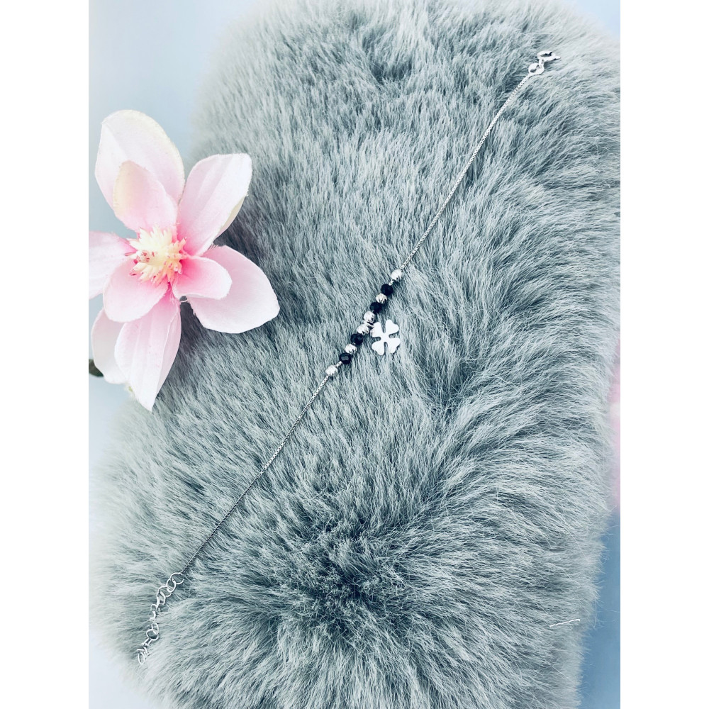 Armband 925 Silber mit Spinell Damen