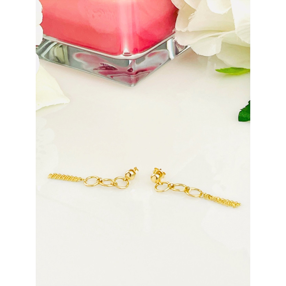 Gold Ohrringe Ohrhänger Ohrstecker Ohrschmuck Gelbgold